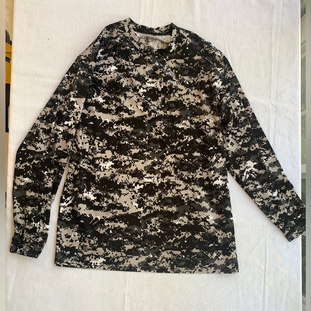 Long Sleeve Athletic Sport Shirt for Men